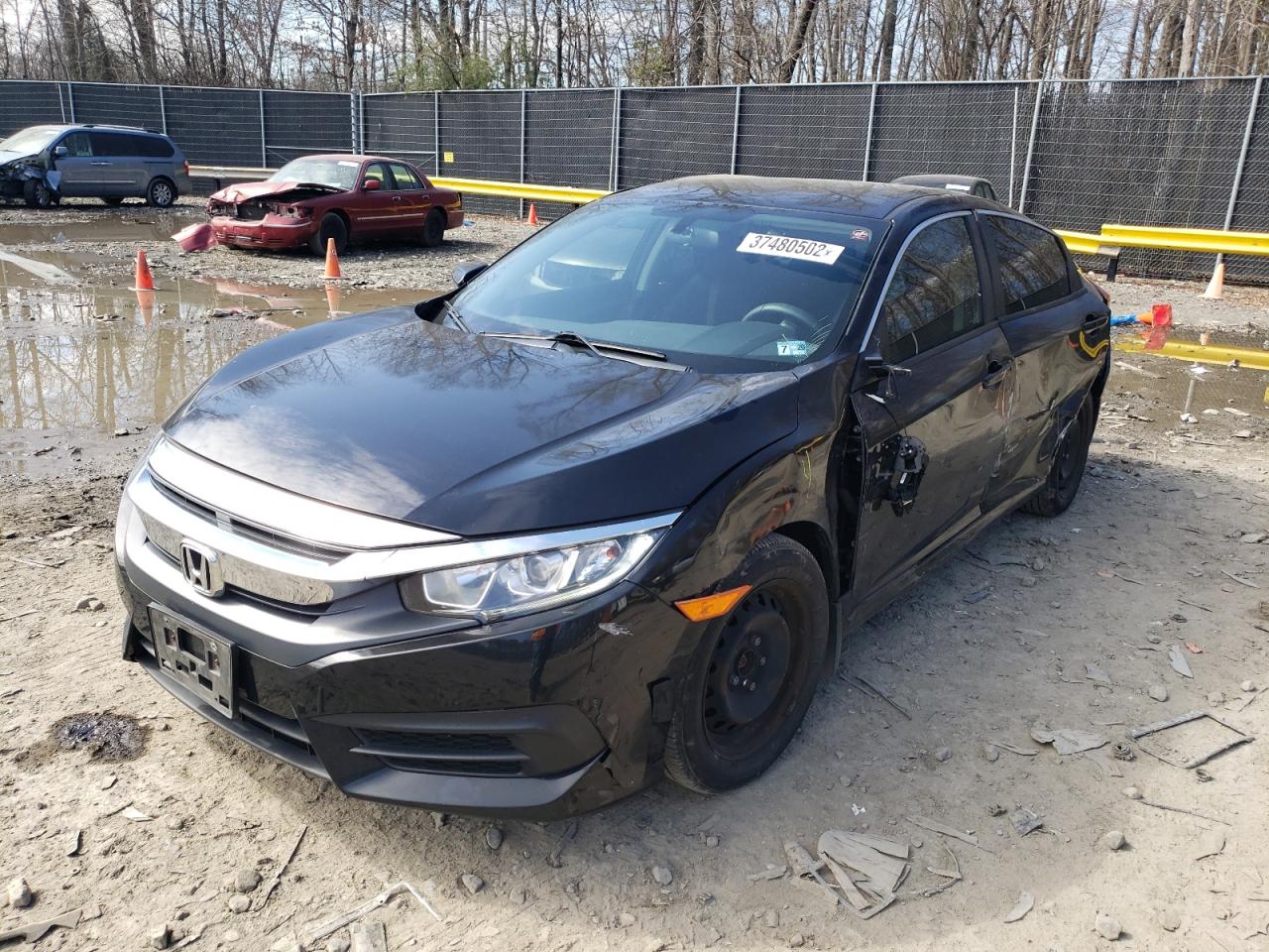 Photo 2 from auction – 2017 HONDA CIVIC LX with VIN 2HGFC2F51HH514206