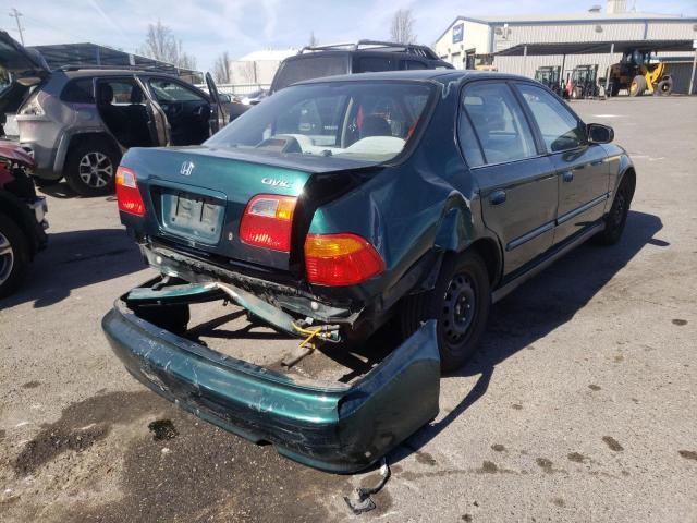 Photo 4 from auction – 2000 HONDA CIVIC BASE with VIN 2HGEJ6612YH543834