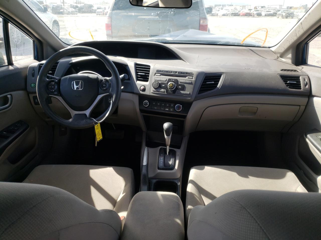 Photo 9 from auction – 2012 HONDA CIVIC LX with VIN 2HGFB2F53CH551124