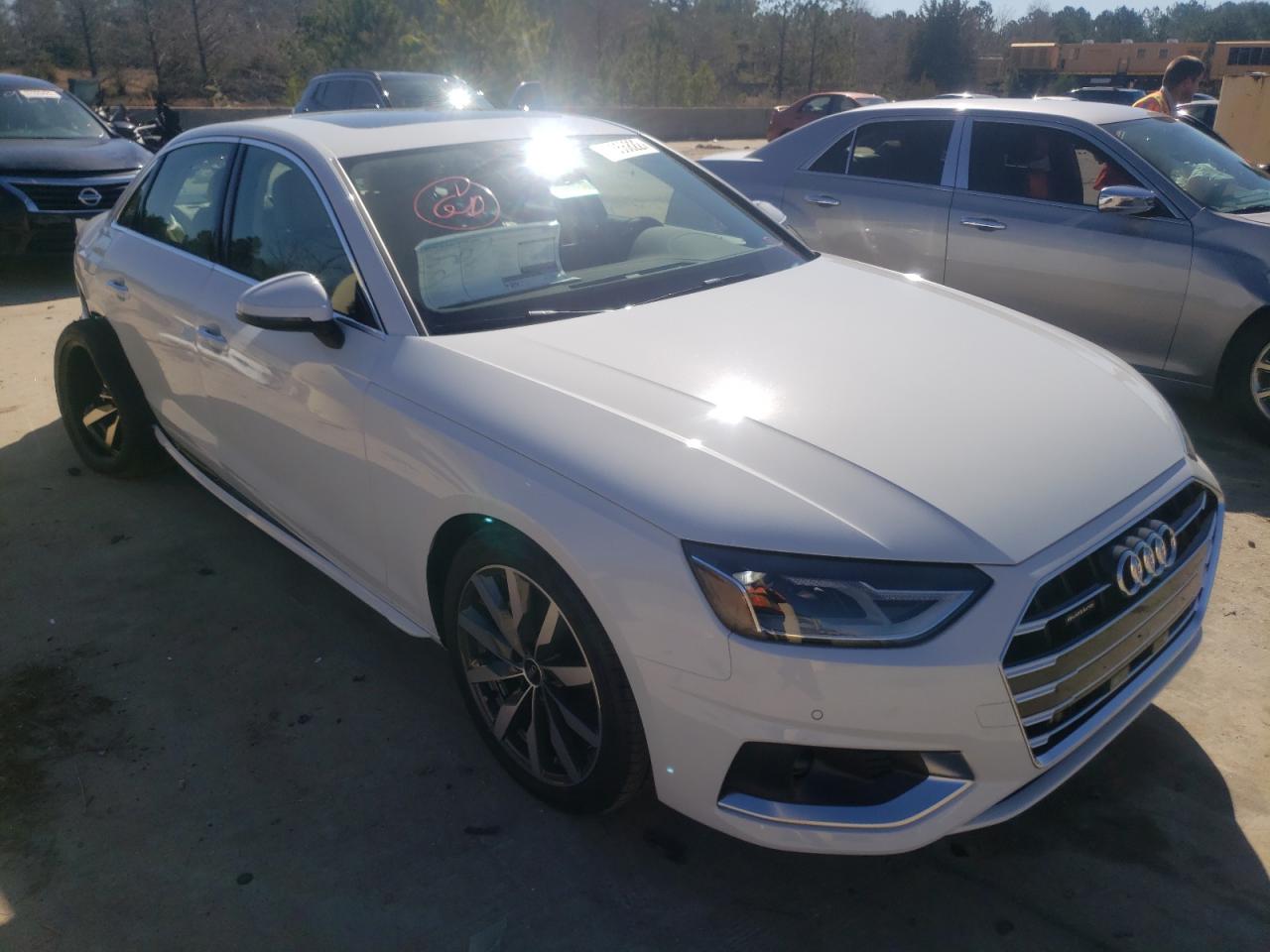 AUDI A4 PREMIUM 2022 with VIN WAUABAF43NA011538 - Photo from auction