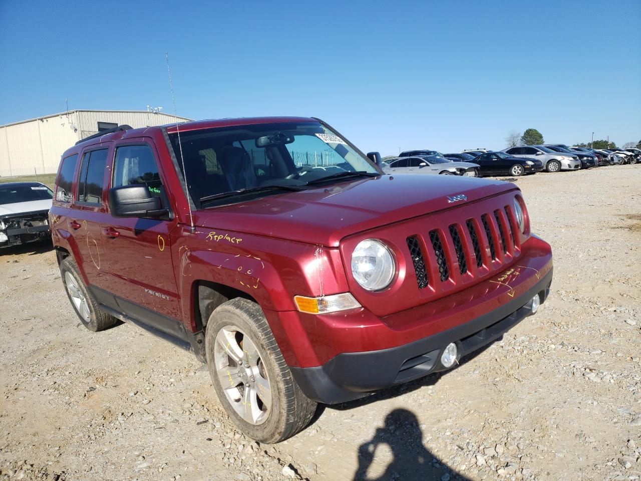 JEEP PATRIOT LA 2016 with VIN 1C4NJPFA9GD616035 - Photo from auction