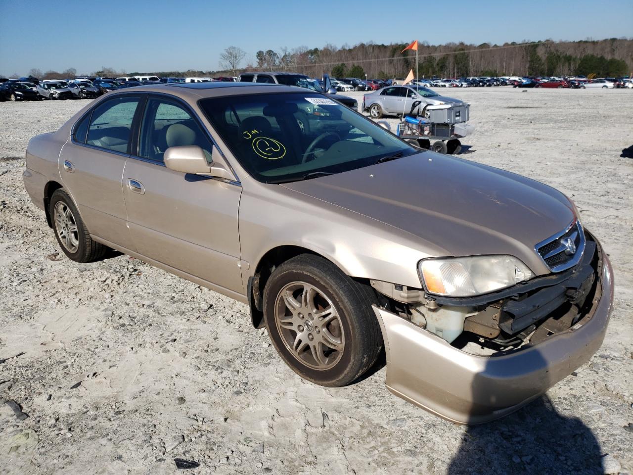 ACURA 3.2TL 2000 with VIN 19UUA5660YA030291 - Photo from auction
