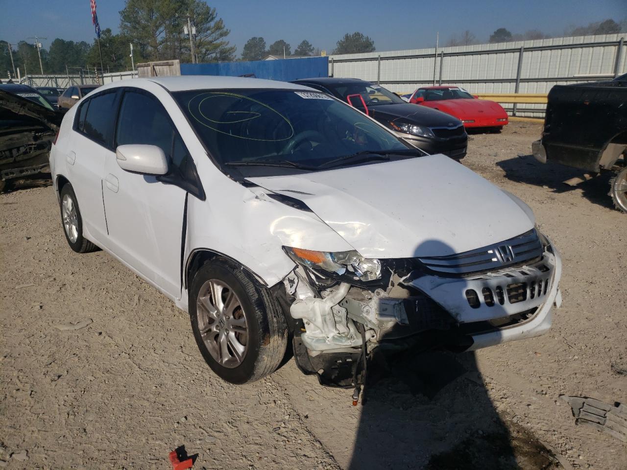HONDA INSIGHT EX 2010 with VIN JHMZE2H7XAS036336 - Photo from auction