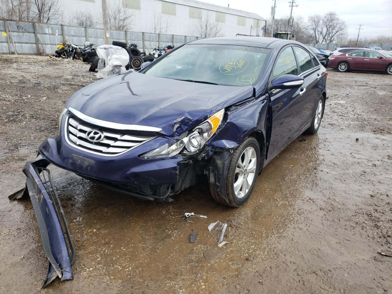 Photo 2 from auction – 2013 HYUNDAI SONATA SE with VIN 5NPEC4ACXDH660049