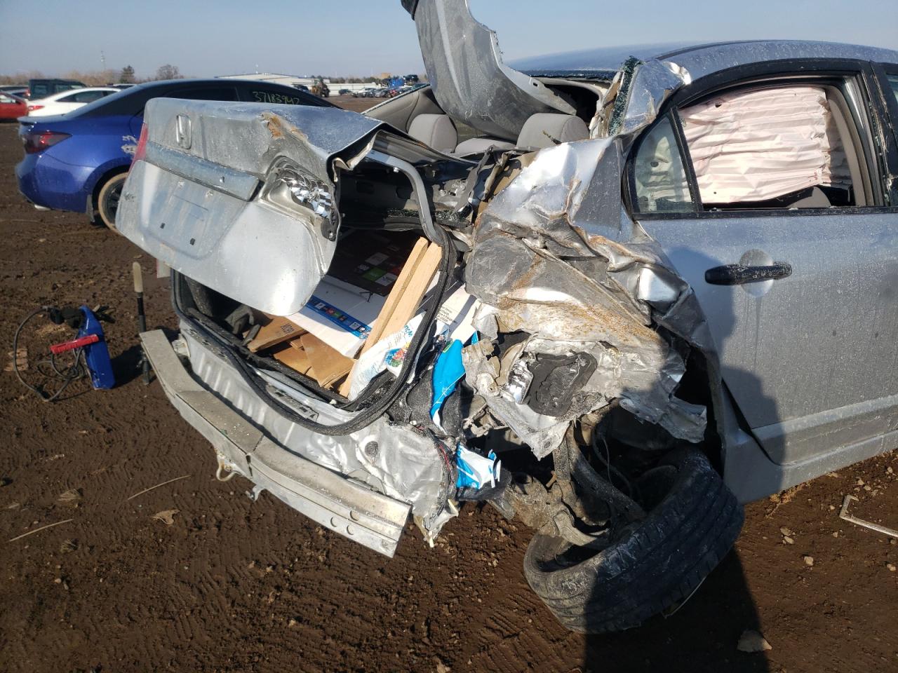 Photo 9 from auction – 2010 HONDA CIVIC VP with VIN 19XFA1F36AE000740