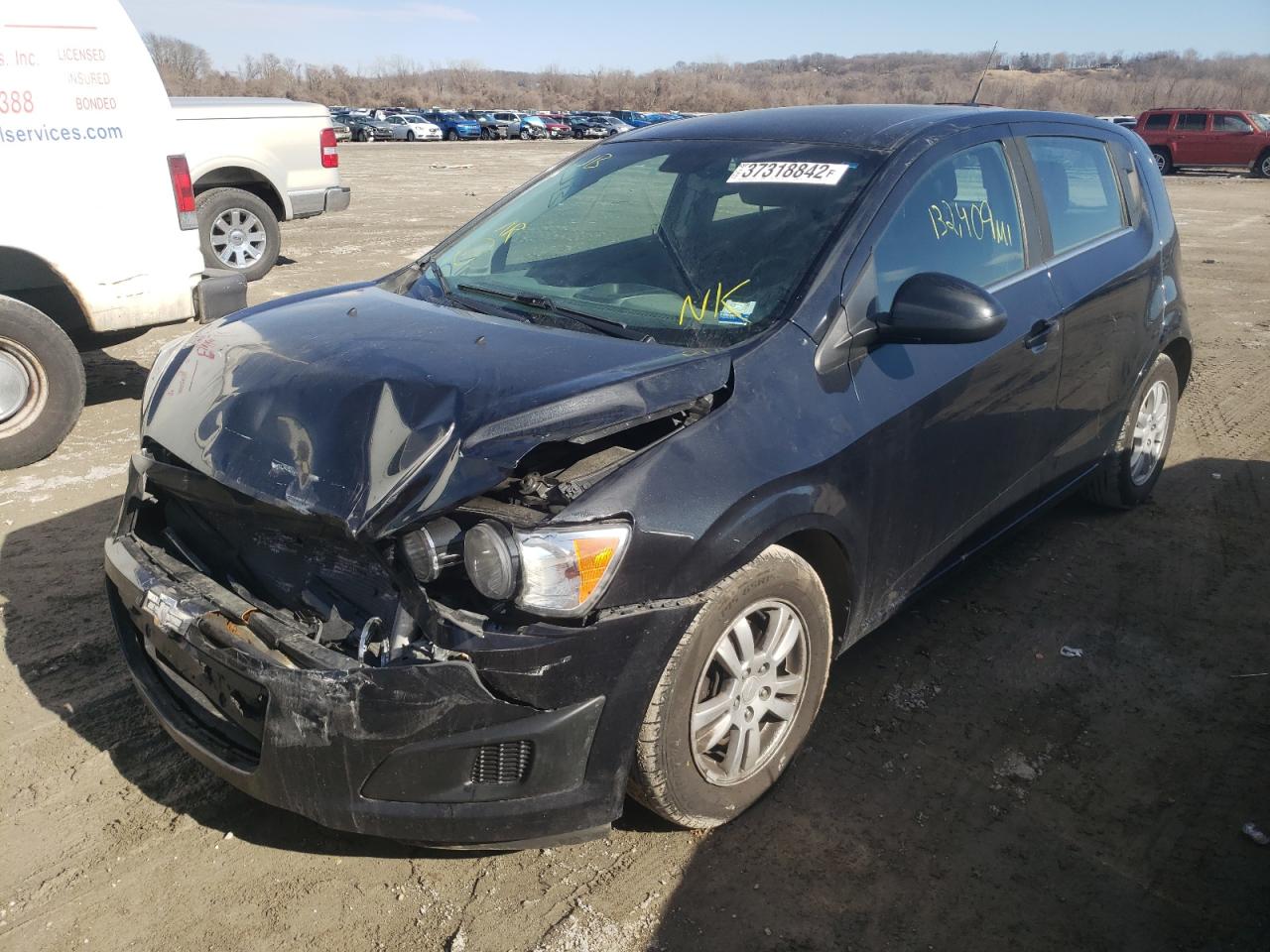 Photo 2 from auction – 2013 CHEVROLET SONIC LT with VIN 1G1JC6SB8D4108760