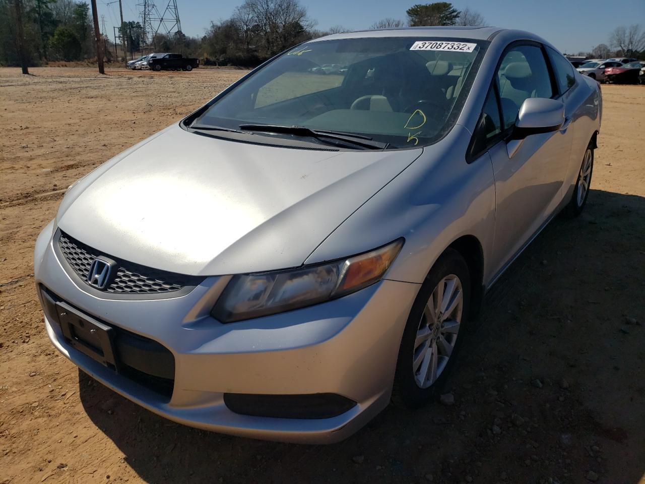 Photo 2 from auction – 2012 HONDA CIVIC EXL with VIN 2HGFG3B17CH538919