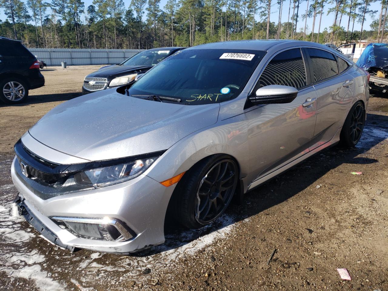 Photo 2 from auction – 2019 HONDA CIVIC LX with VIN 2HGFC2E68KH545731