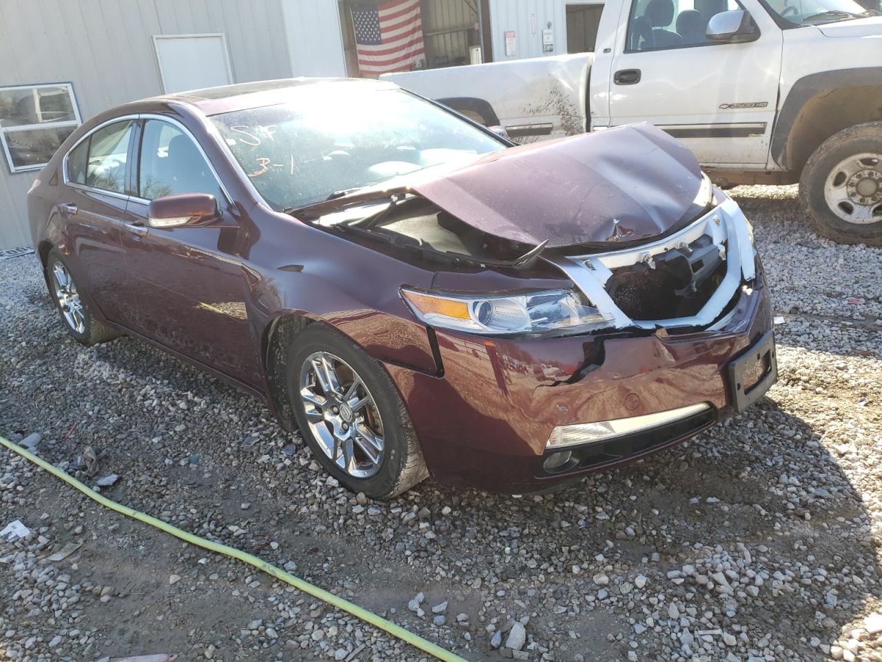 ACURA TL 2010 with VIN 19UUA8F50AA017507 - Photo from auction