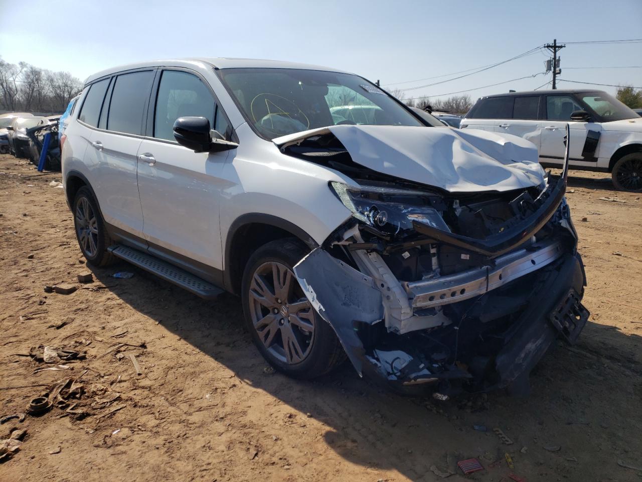 HONDA PASSPORT E 2020 with VIN 5FNYF8H52LB020689 - Photo from auction