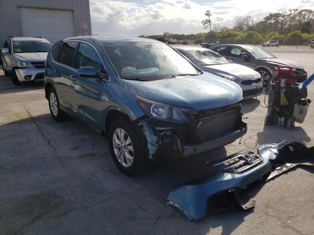HONDA CR-V EX 2014 with VIN 5J6RM4H56EL030543 - Photo from auction