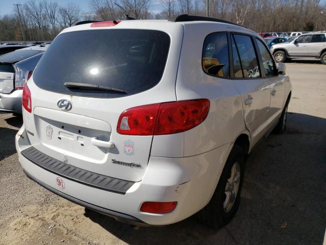 Photo 4 from auction – 2008 HYUNDAI SANTA FE with VIN 5NMSG13D28H225816