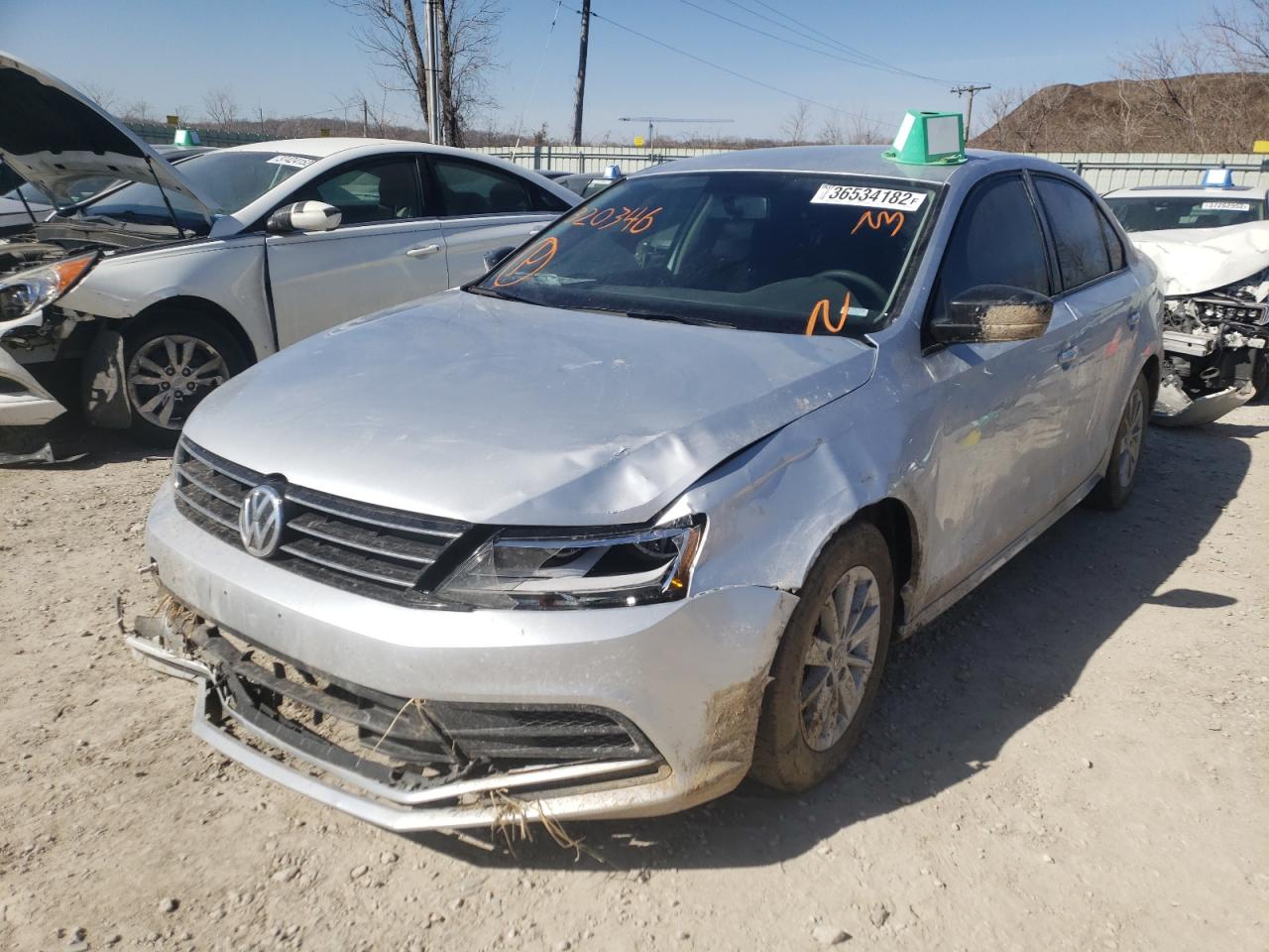 Photo 2 from auction – 2016 VOLKSWAGEN JETTA S with VIN 3VW167AJ2GM320346