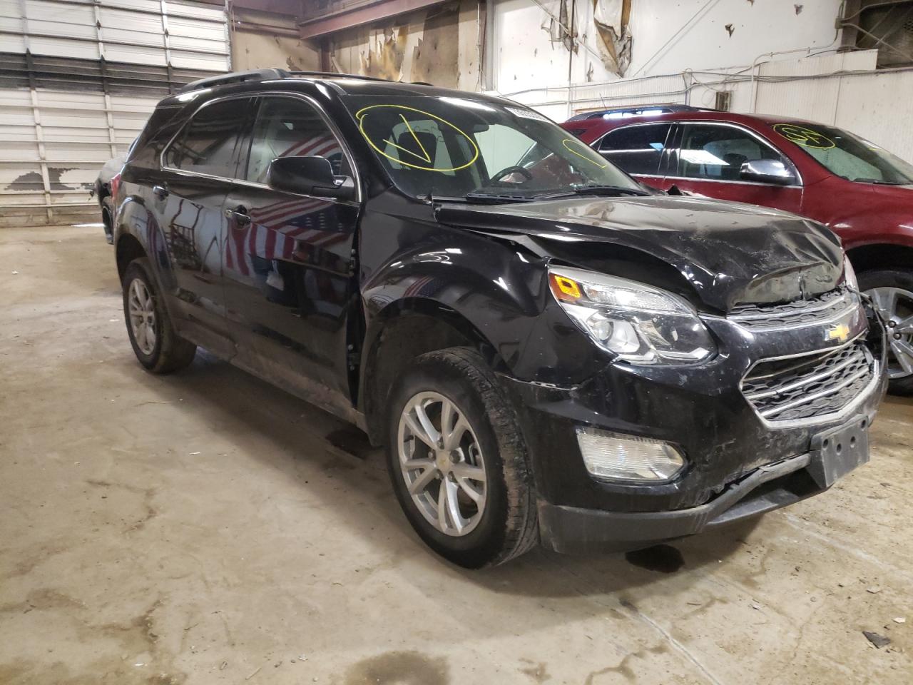 CHEVROLET EQUINOX LT 2017 with VIN 2GNFLFE31H6123520 - Photo from auction