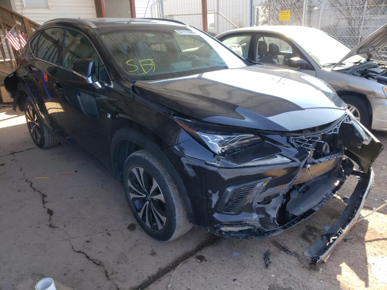 LEXUS NX 300 BAS 2019 with VIN JTJBARBZ2K2183475 - Photo from auction