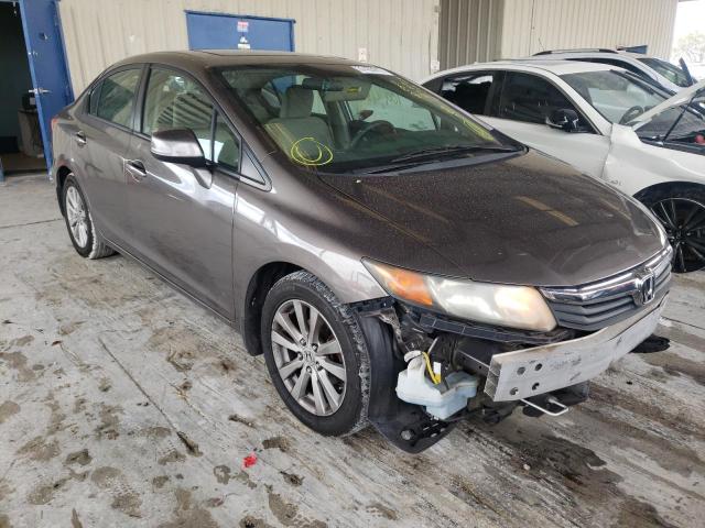 HONDA CIVIC EX 2012 with VIN 19XFB2F80CE029863 - Photo from auction