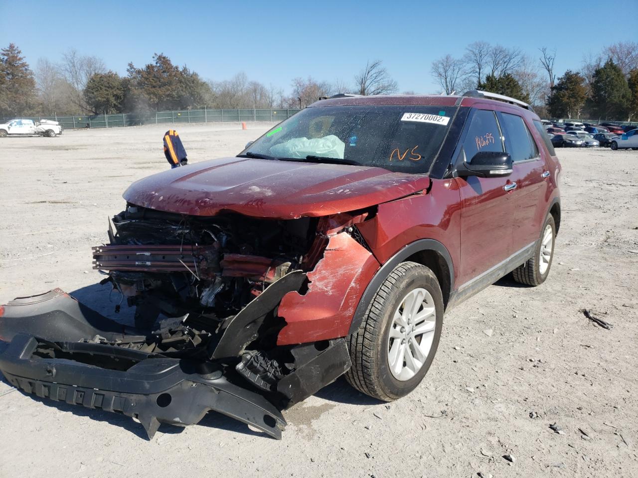 Photo 2 from auction – 2014 FORD EXPLORER X with VIN 1FM5K7D86EGB06634