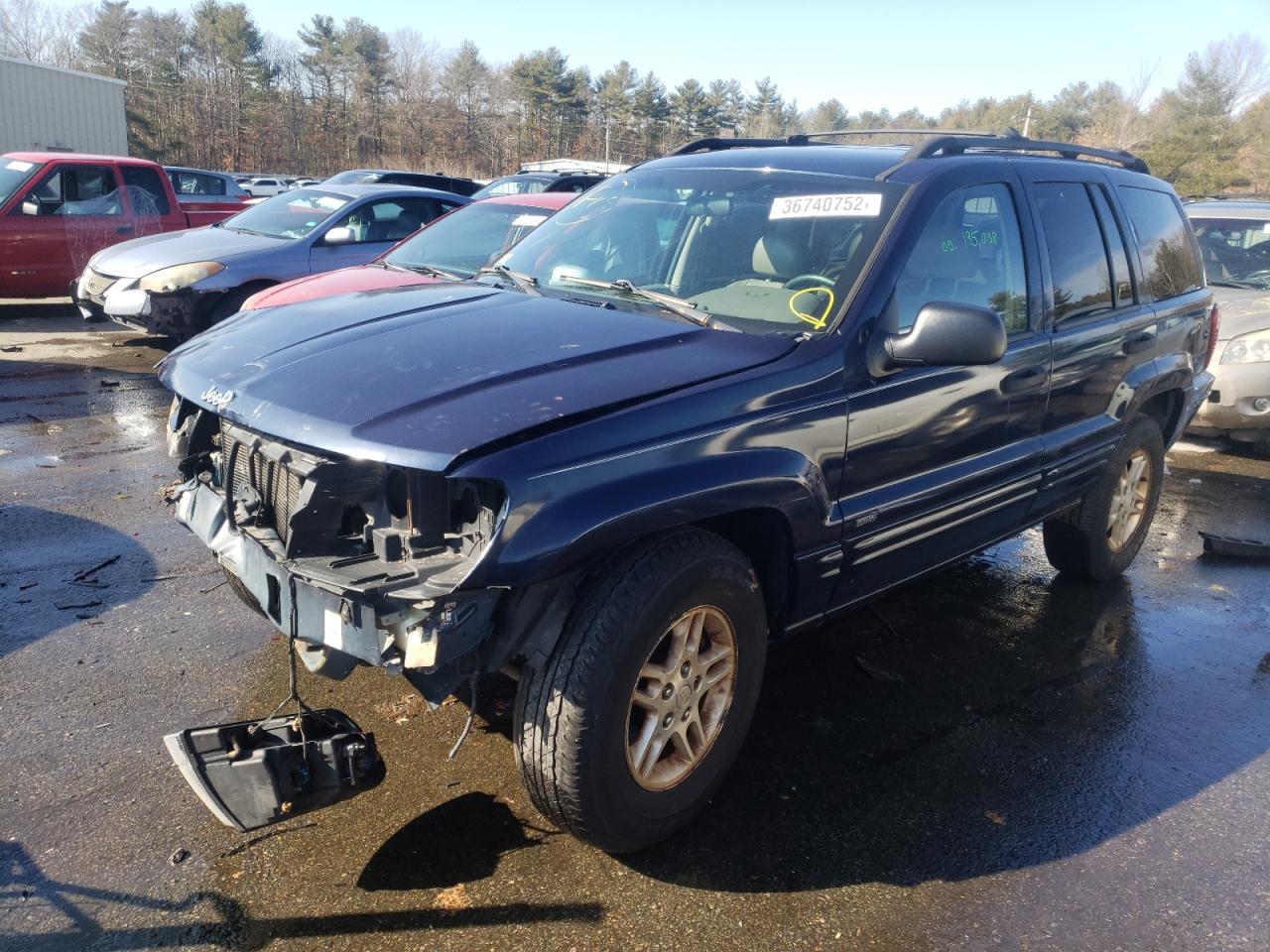 Photo 2 from auction – 2004 JEEP GRAND CHER with VIN 1J4GW48S54C238385