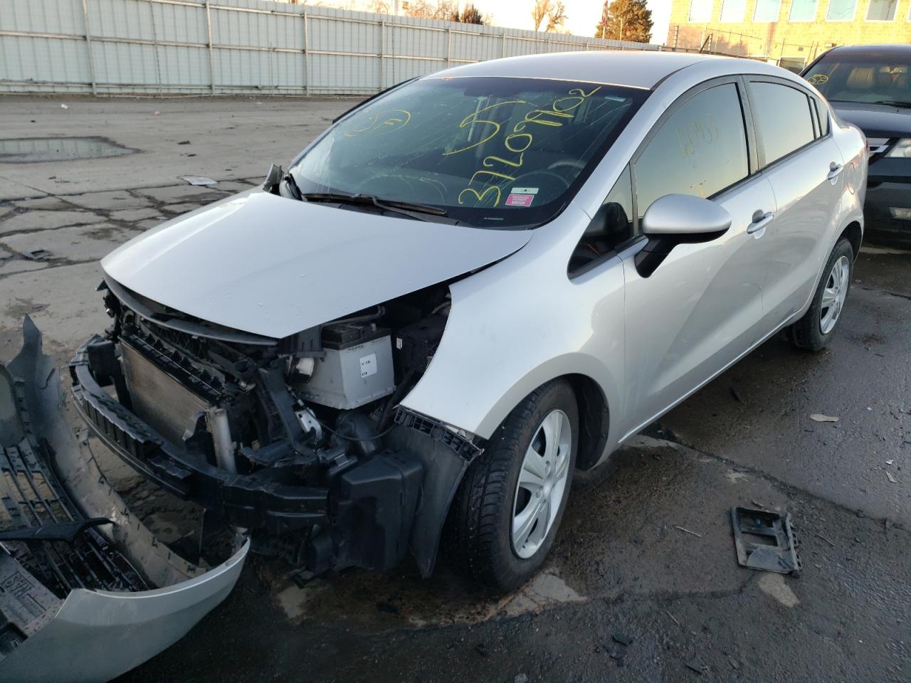 Photo 2 from auction – 2013 KIA RIO LX with VIN KNADM4A38D6097437