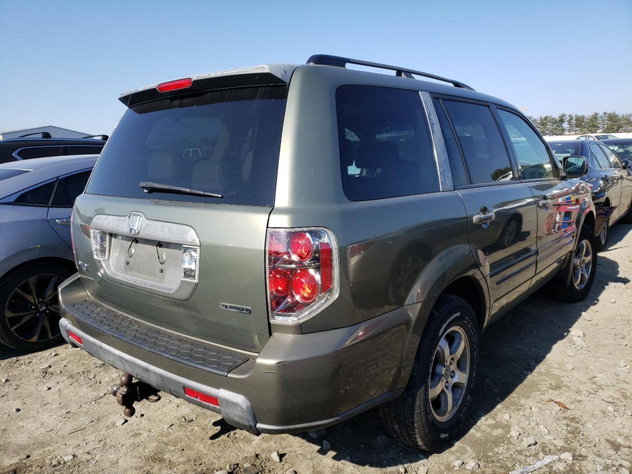 Photo 4 from auction – 2008 HONDA PILOT EXL with VIN 5FNYF18538B027522
