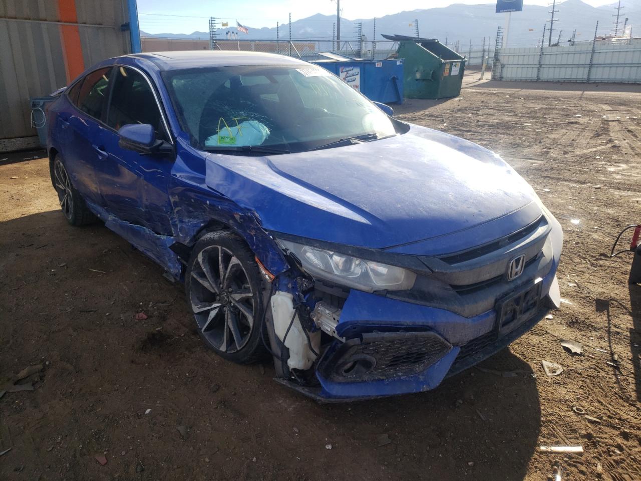Photo 1 from auction – 2017 HONDA CIVIC SI with VIN 2HGFC1E54HH705663