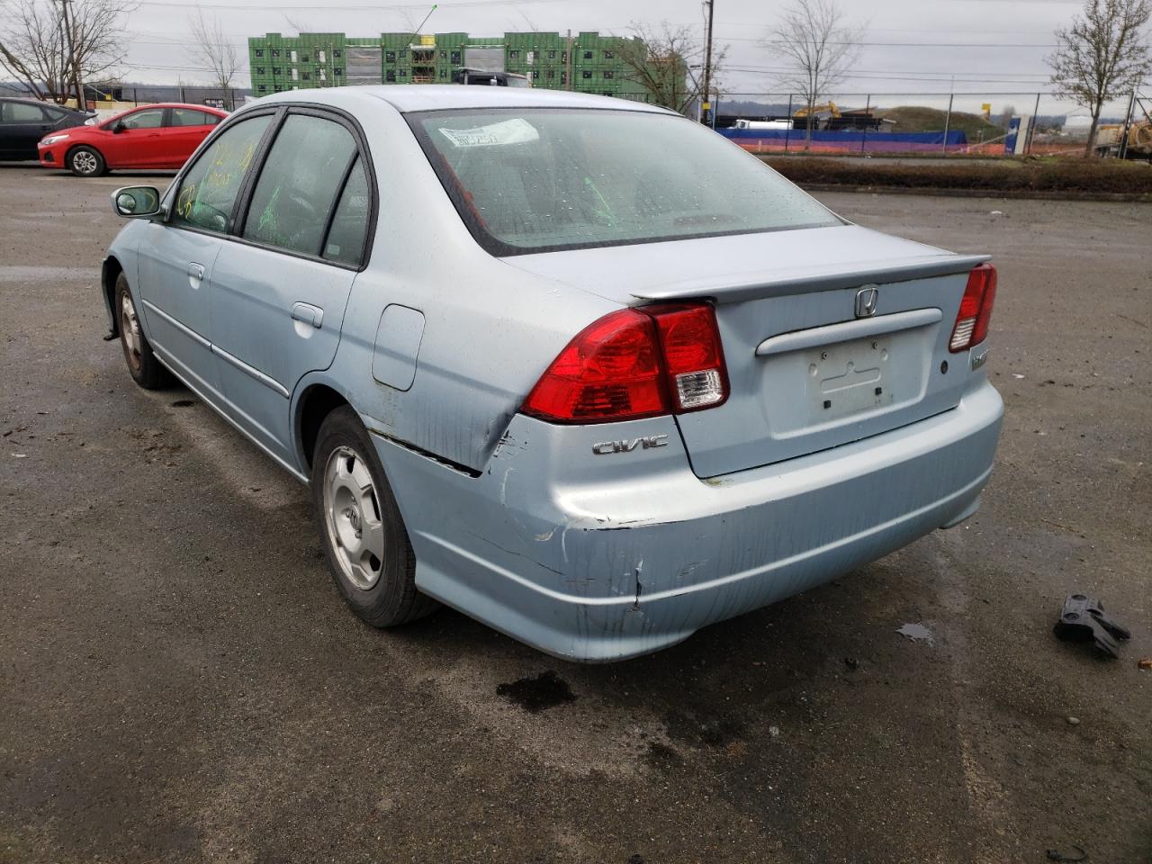 Photo 3 from auction – 2004 HONDA CIVIC HYBR with VIN JHMES96604S006650