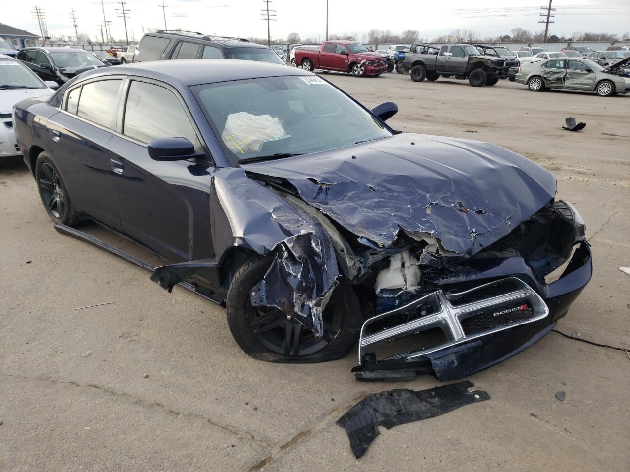 DODGE CHARGER SE 2014 with VIN 2C3CDXBG5EH324668 - Photo from auction