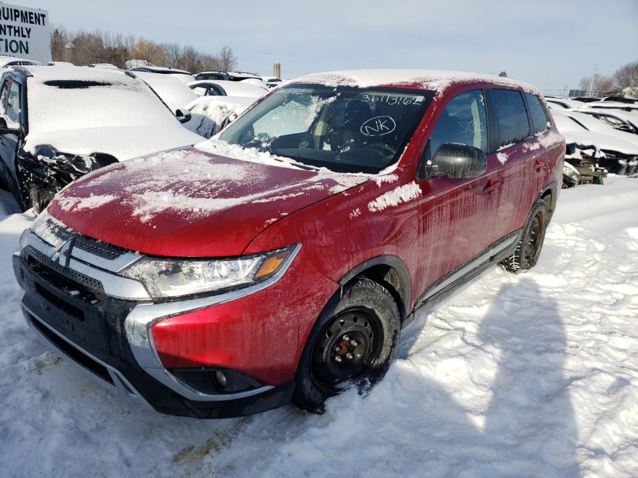 Photo 2 from auction – 2020 MITSUBISHI OUTLANDER with VIN JA4AZ2A38LZ605778