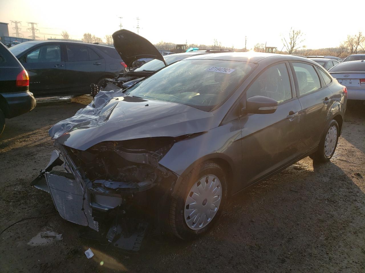Photo 2 from auction – 2012 FORD FOCUS with VIN 1FAHP3F25CL118451