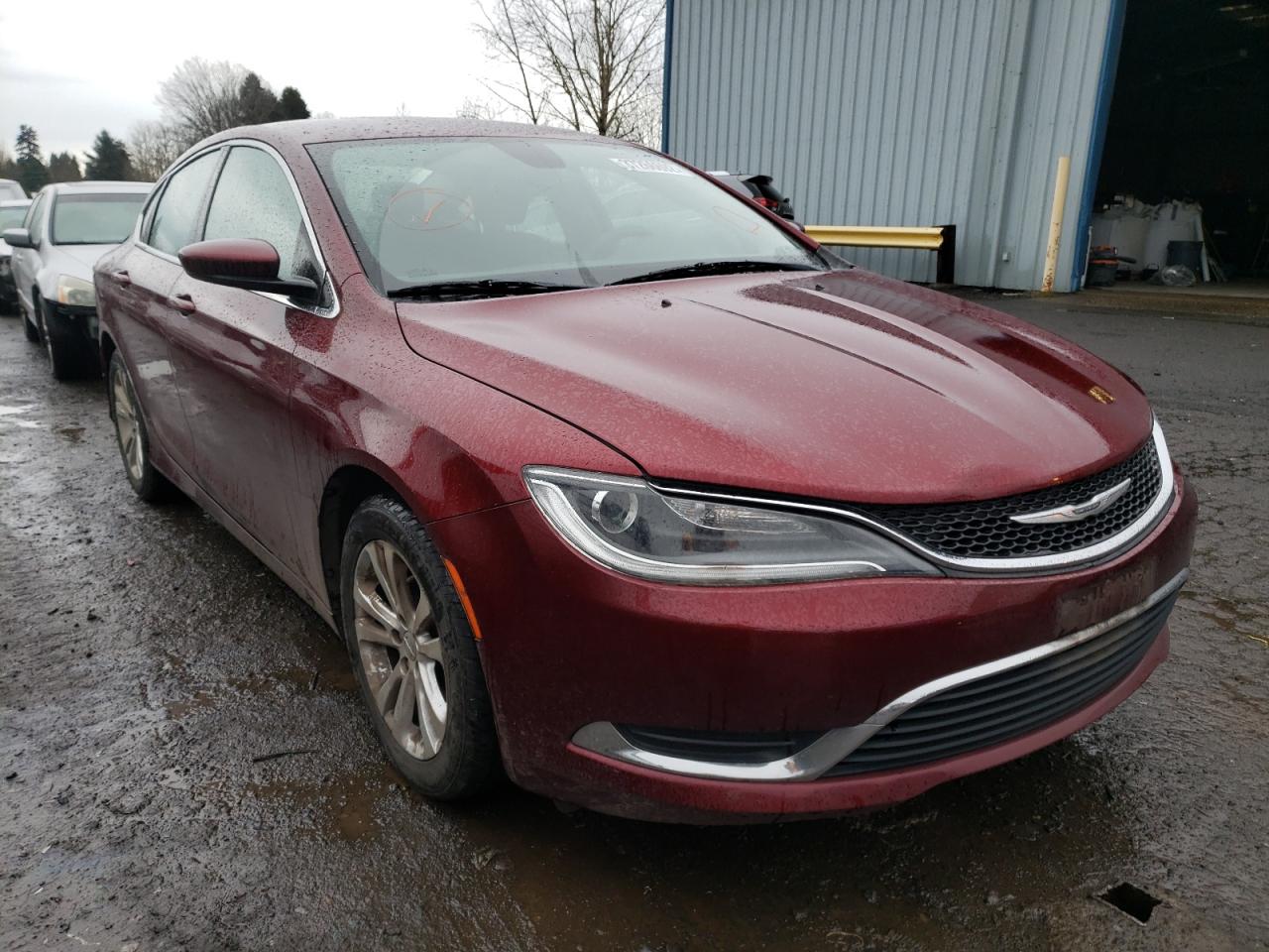 CHRYSLER 200 LIMITE 2015 with VIN 1C3CCCABXFN668474 - Photo from auction