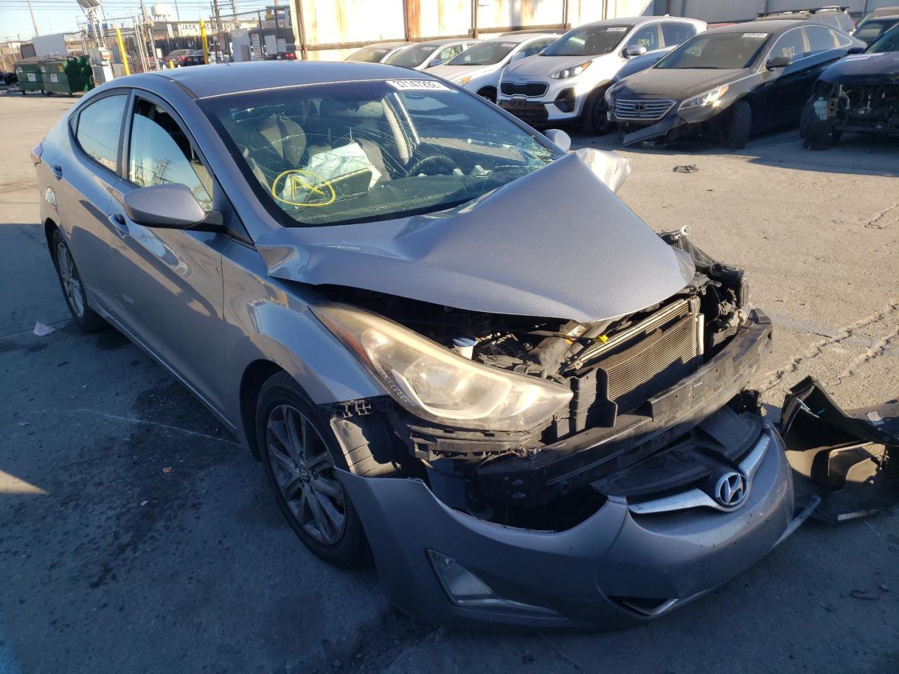 Photo 1 from auction – 2014 HYUNDAI ELANTRA SE with VIN KMHDH4AE4EU167484