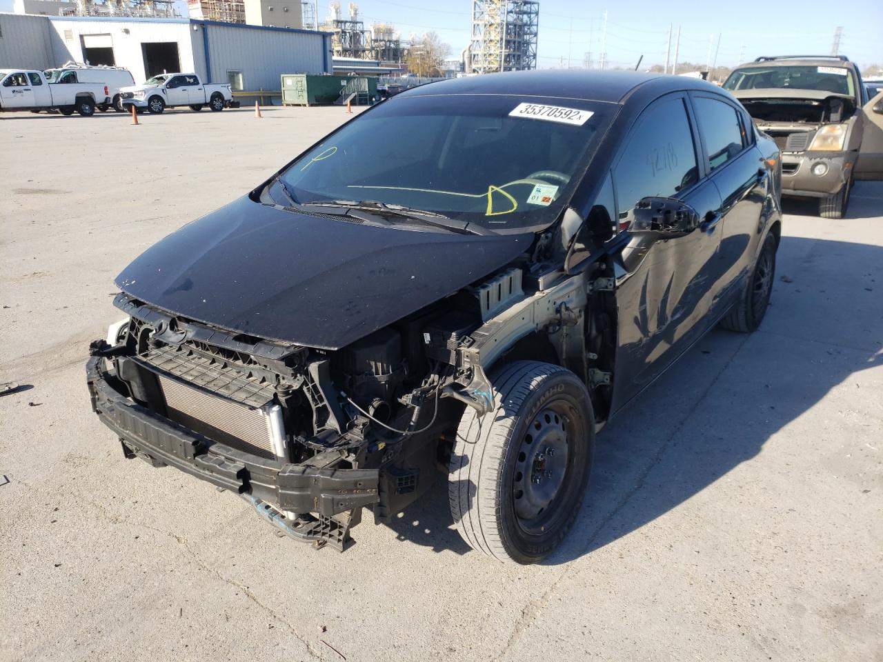 Photo 2 from auction – 2014 KIA RIO LX with VIN KNADM4A39E6395240