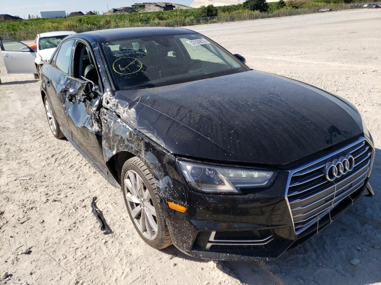 AUDI A4 PREMIUM 2018 with VIN WAUKMAF47JA208334 - Photo from auction