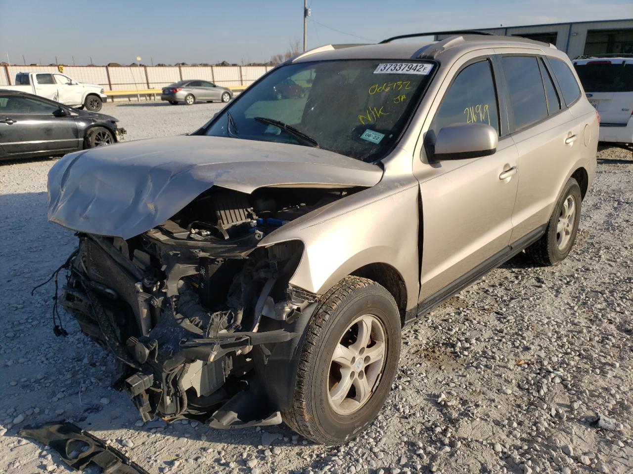 Photo 2 from auction – 2007 HYUNDAI SANTA FE G with VIN 5NMSG13D27H066732