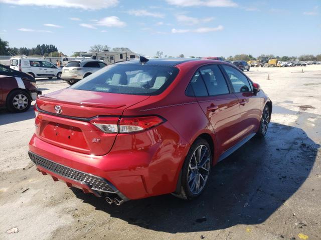 Photo 4 from auction – 2021 TOYOTA COROLLA SE with VIN 5YFS4MCE0MP089625