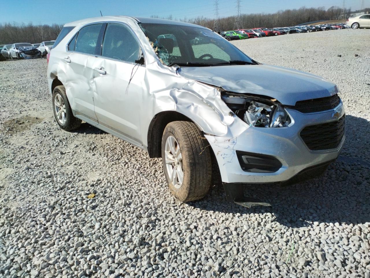 Photo 1 from auction – 2016 CHEVROLET EQUINOX LS with VIN 2GNALBEK9G1167822