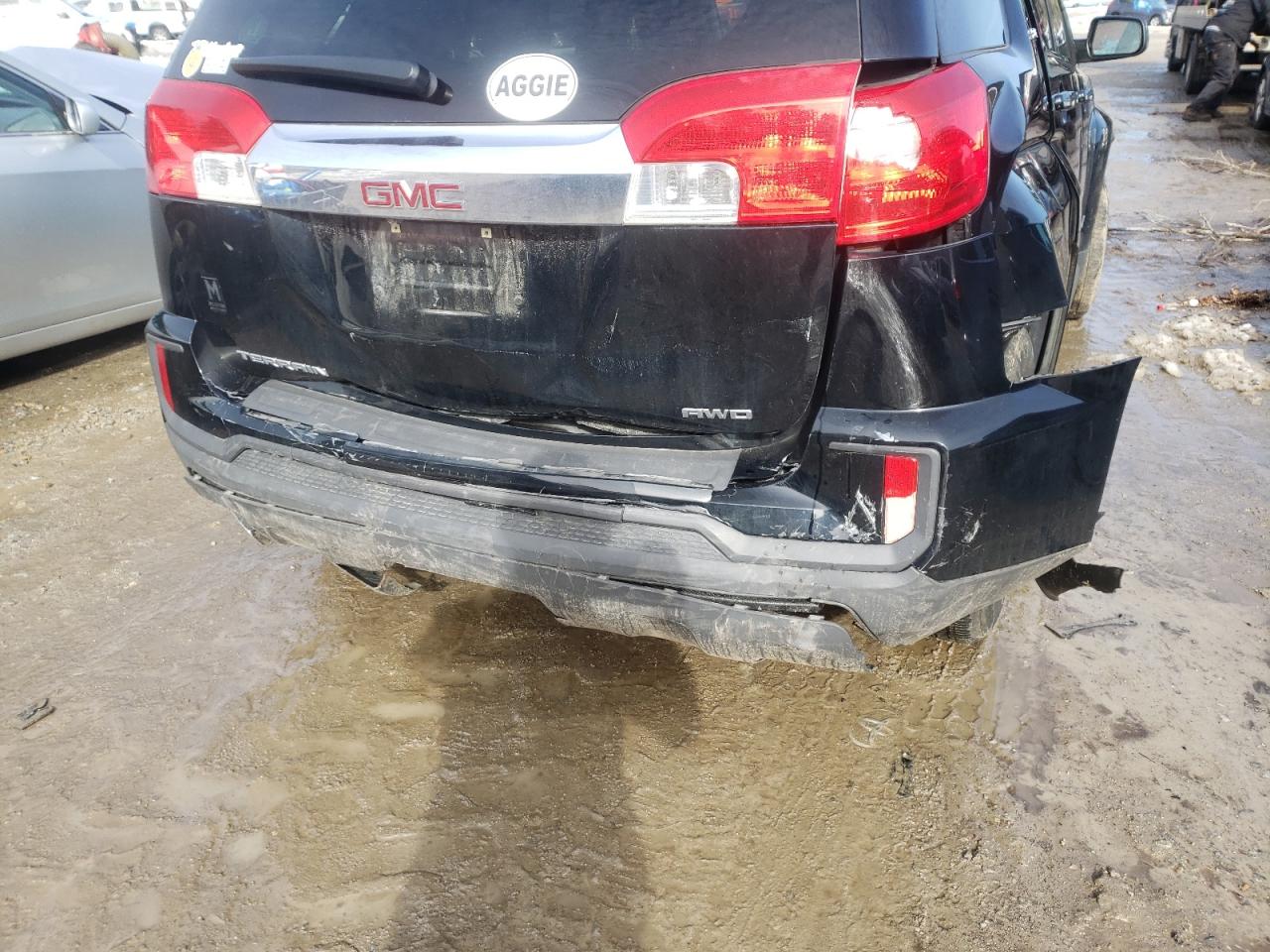 Photo 9 from auction – 2016 GMC TERRAIN SL with VIN 2GKFLSEK1G6112416
