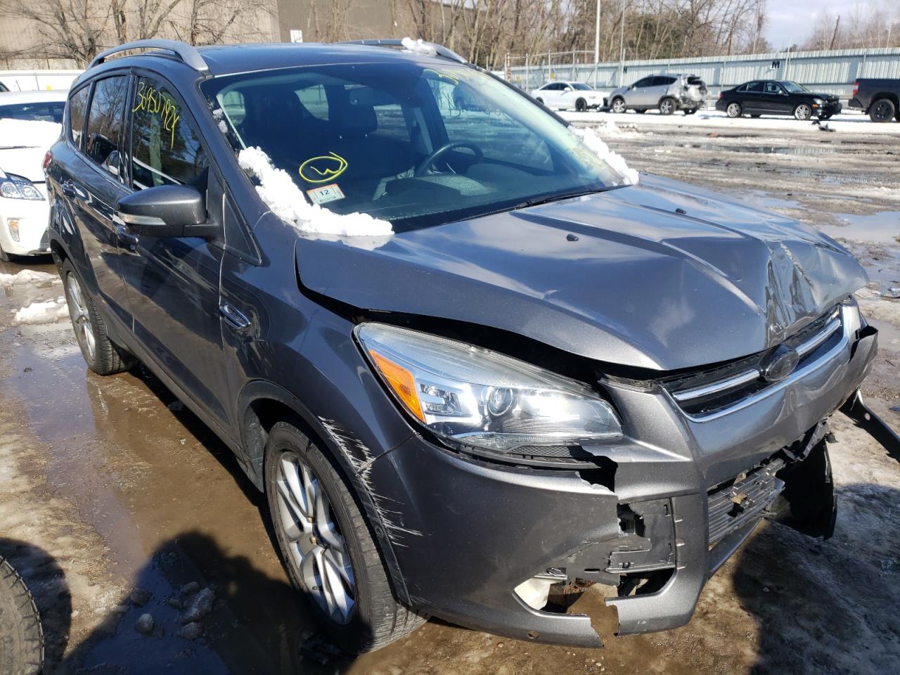 FORD ESCAPE TIT 2014 with VIN 1FMCU9JX4EUD00377 - Photo from auction