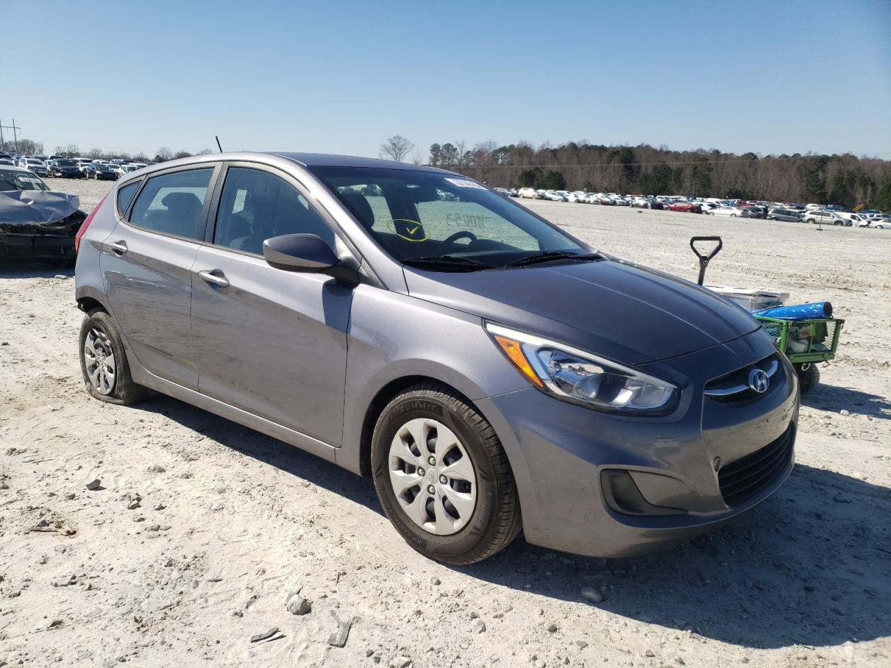 HYUNDAI ACCENT 2016 with VIN KMHCT5AE3GU296528 - Photo from auction