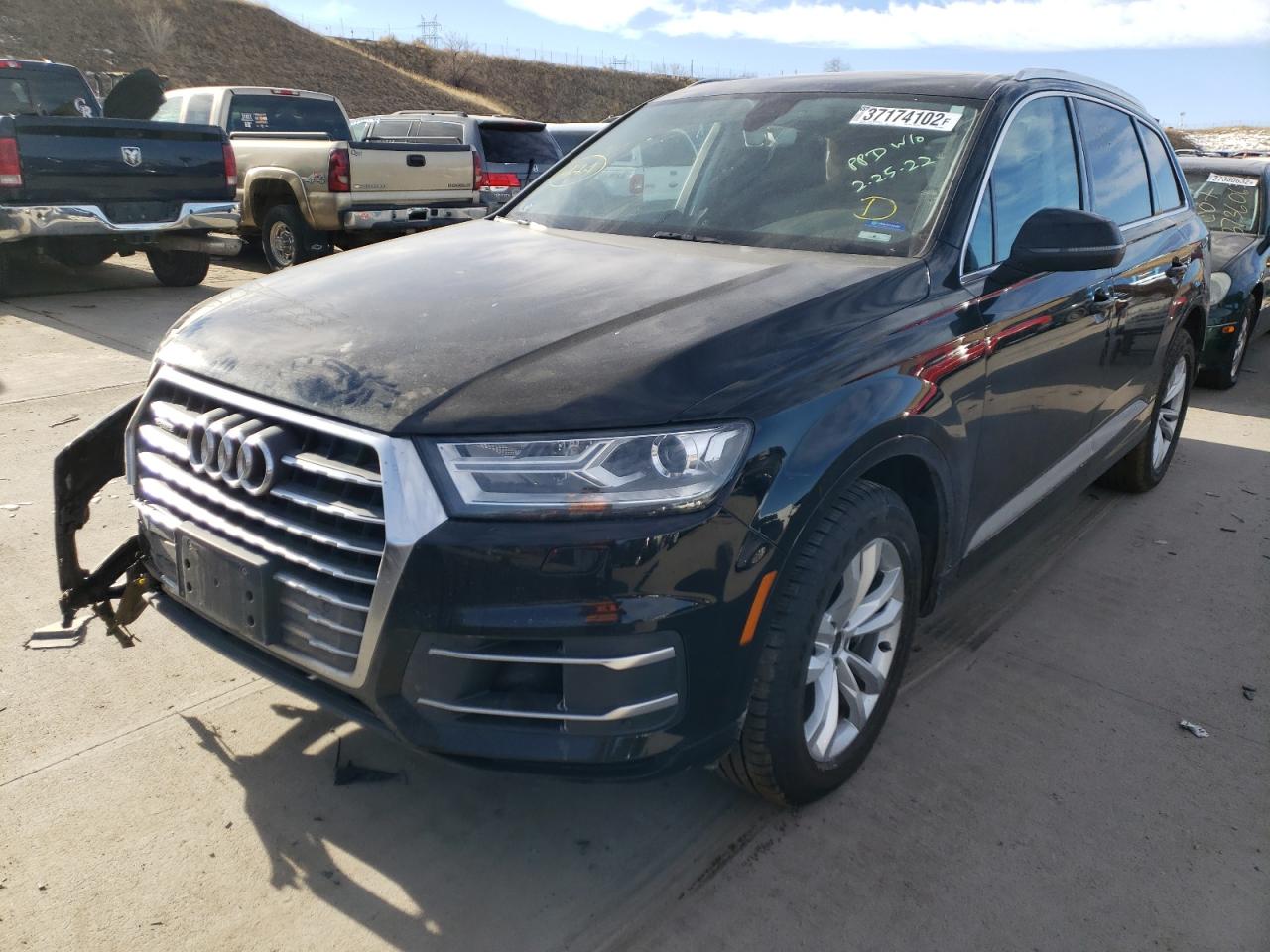 Photo 2 from auction – 2017 AUDI Q7 PREMIUM with VIN WA1AAAF7XHD003904