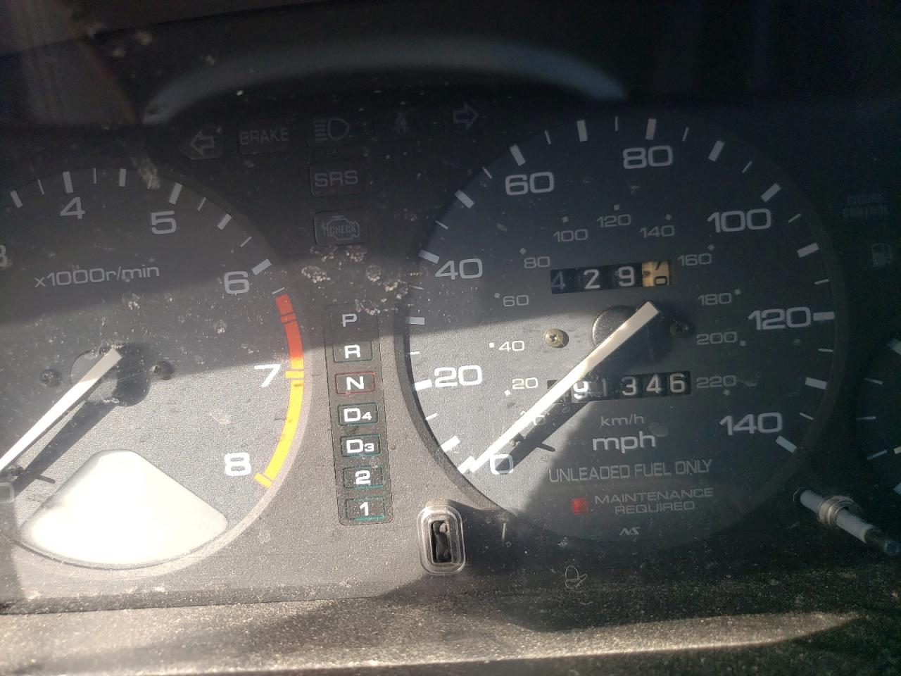 Photo 8 from auction – 1997 HONDA ACCORD LX with VIN JHMCD5635VC019552
