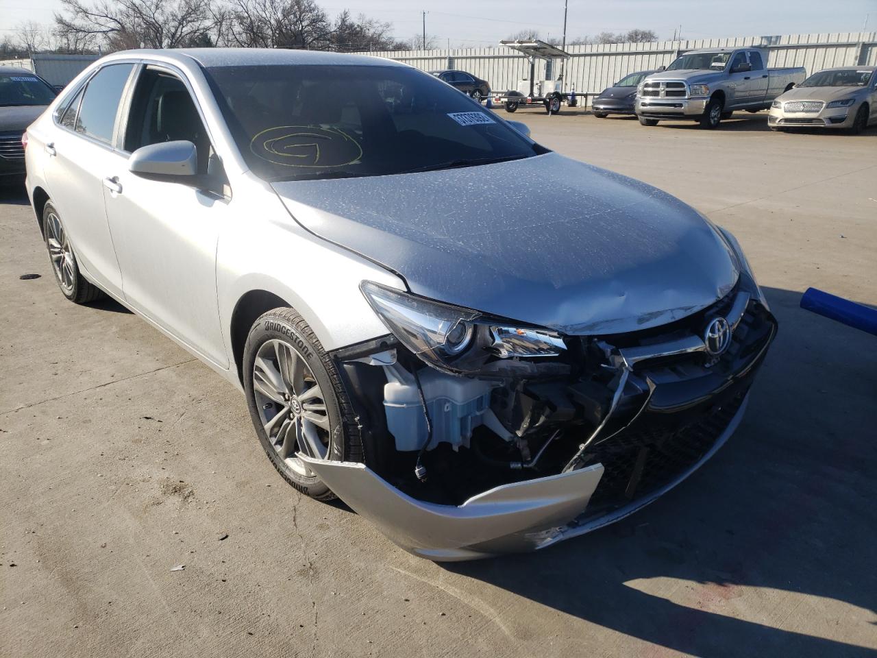 TOYOTA CAMRY LE 2017 with VIN 4T1BF1FK6HU362579 - Photo from auction