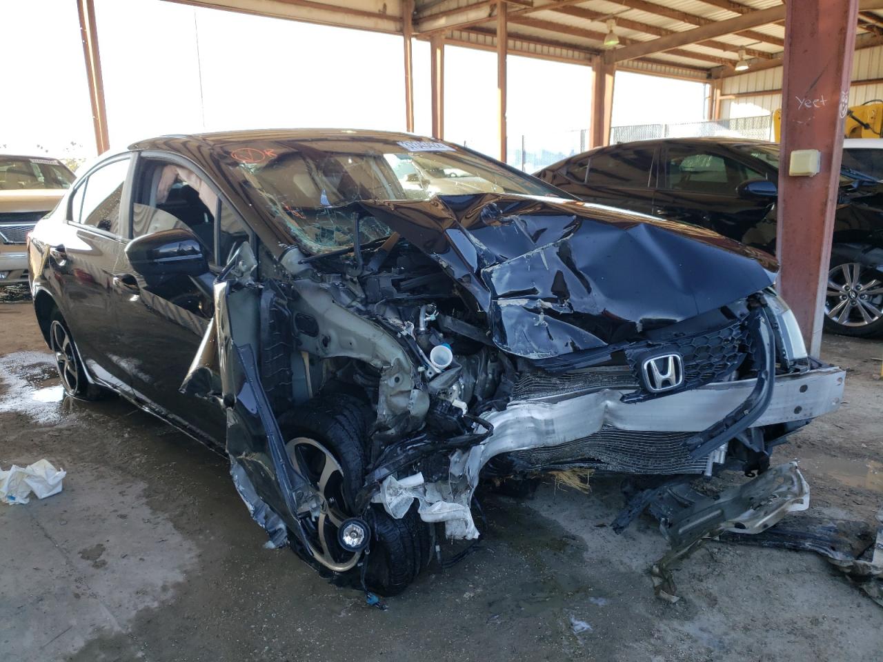 HONDA CIVIC SE 2015 with VIN 19XFB2F78FE095167 - Photo from auction