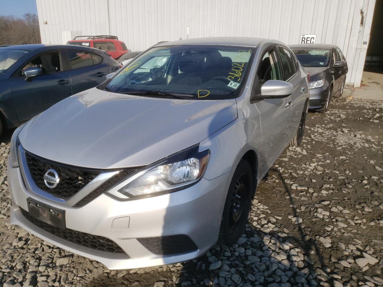 Photo 2 from auction – 2017 NISSAN SENTRA S with VIN 3N1AB7AP2HY280608