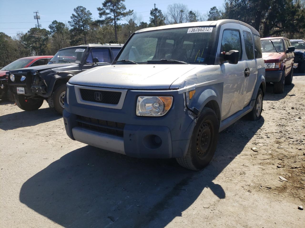 Photo 2 from auction – 2006 HONDA ELEMENT LX with VIN 5J6YH18356L002263
