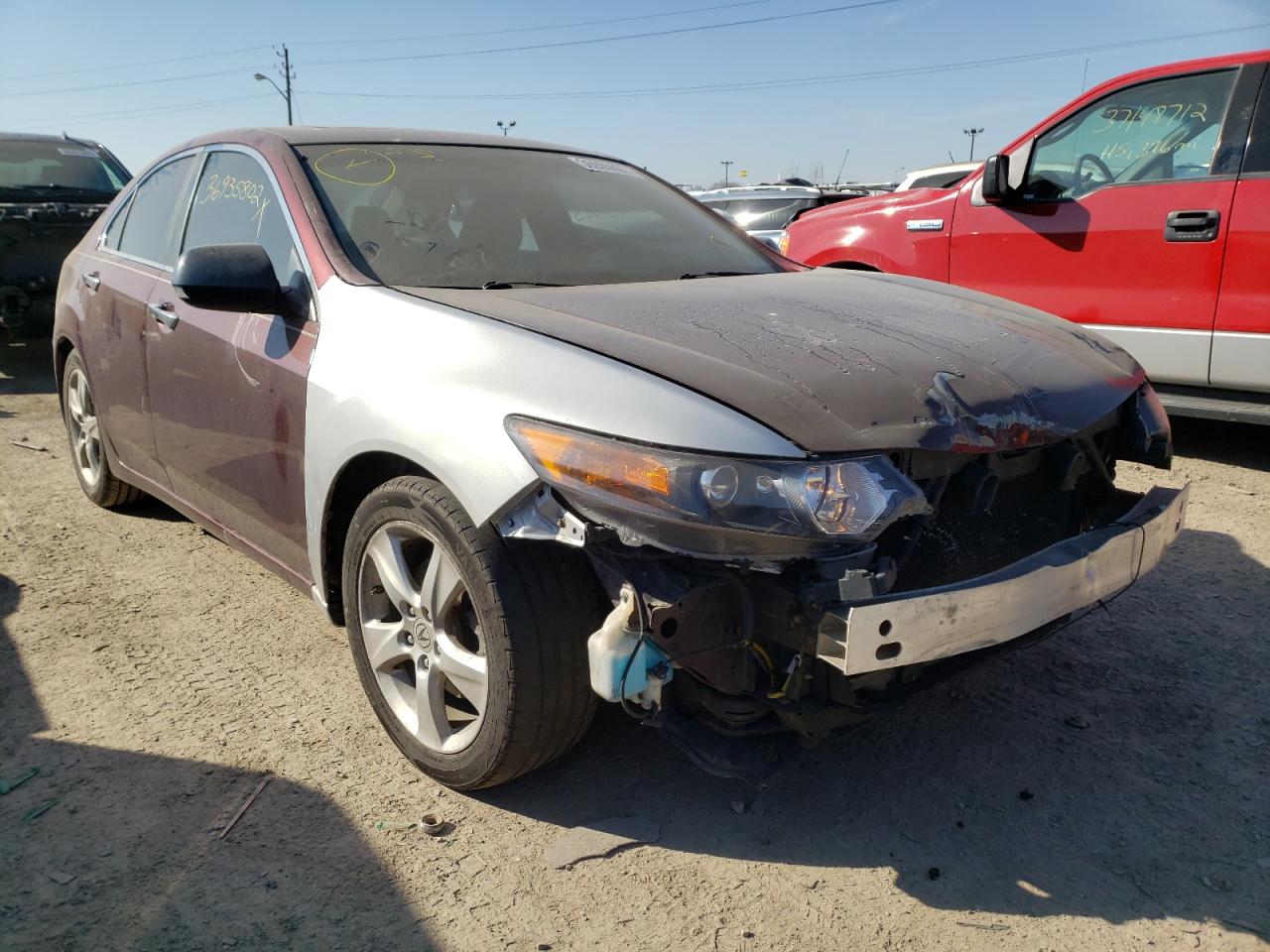 ACURA TSX 2010 with VIN JH4CU2F68AC028958 - Photo from auction