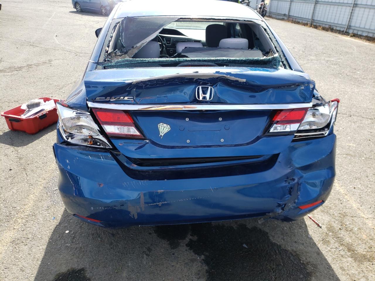 Photo 9 from auction – 2014 HONDA CIVIC LX with VIN 19XFB2F5XEE218447