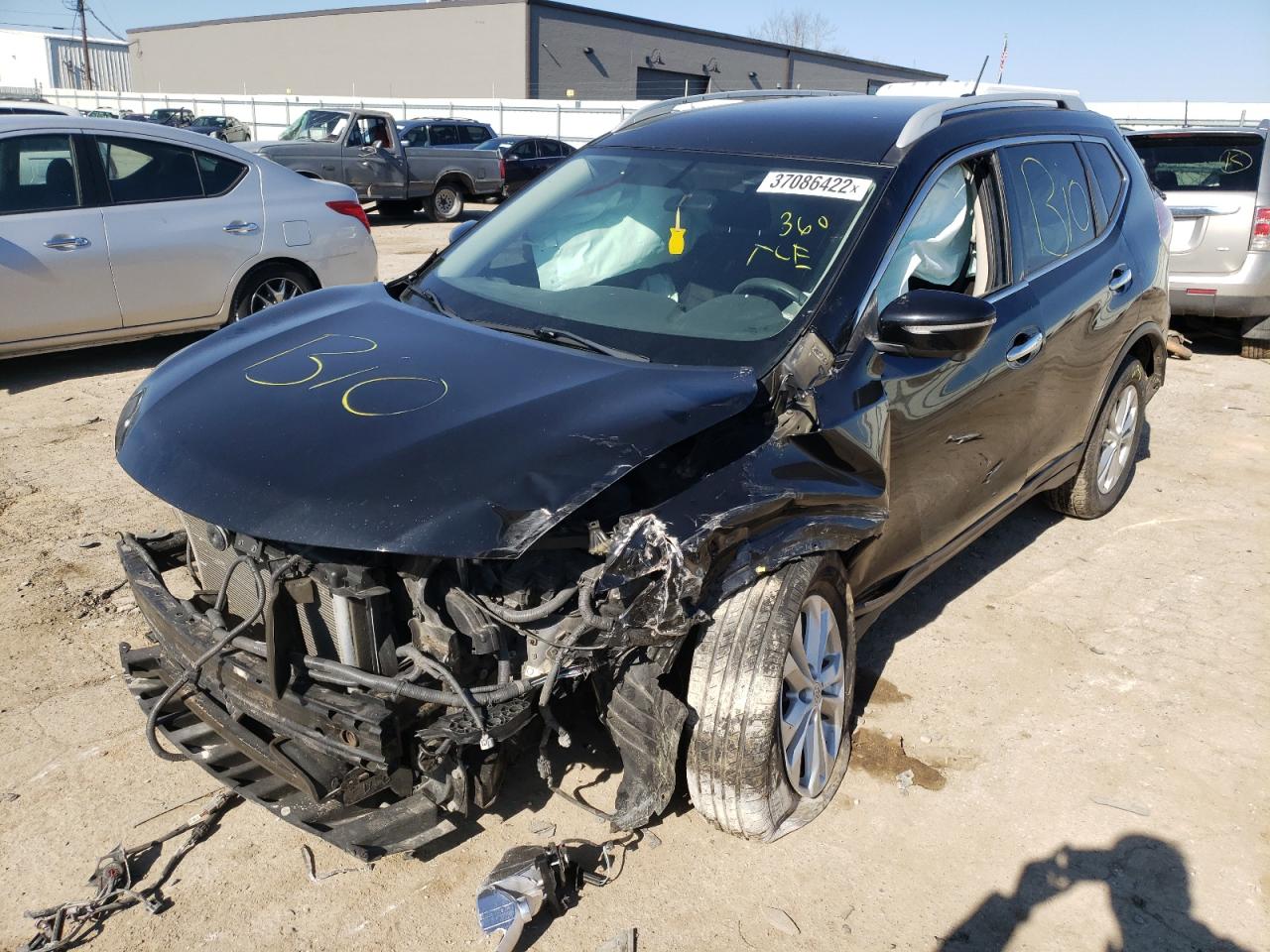 Photo 2 from auction – 2014 NISSAN ROGUE S with VIN 5N1AT2MV1EC803768
