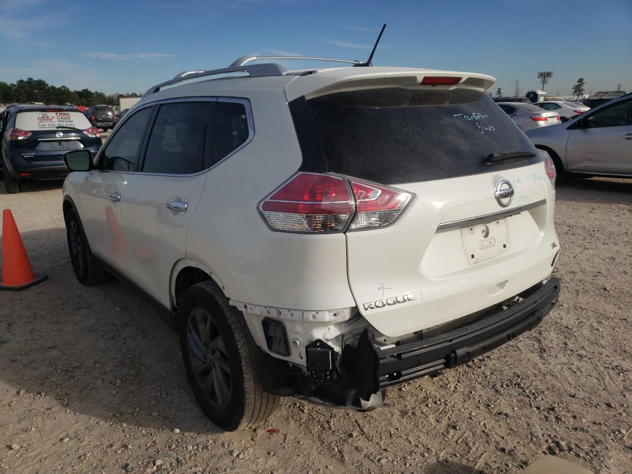 Photo 3 from auction – 2016 NISSAN ROGUE S with VIN 5N1AT2MTXGC730174