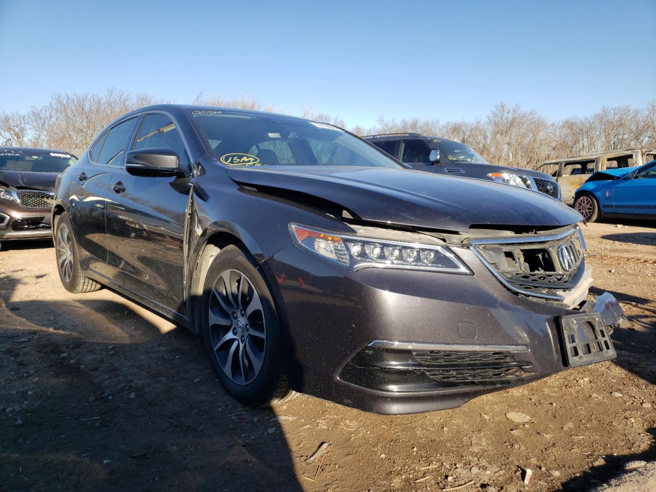 ACURA TLX TECH 2015 with VIN 19UUB1F57FA001560 - Photo from auction